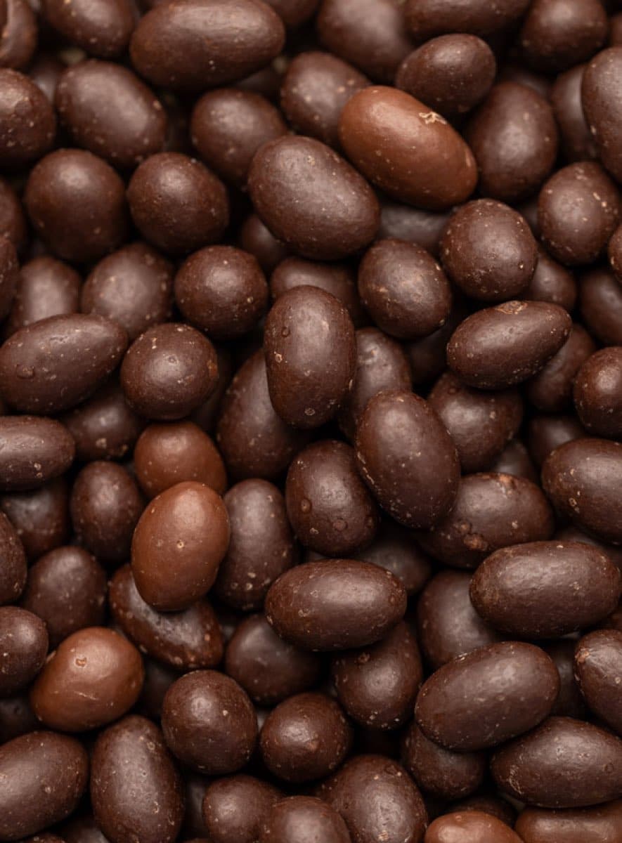 Cacahuète Enrobée de Chocolat Noir