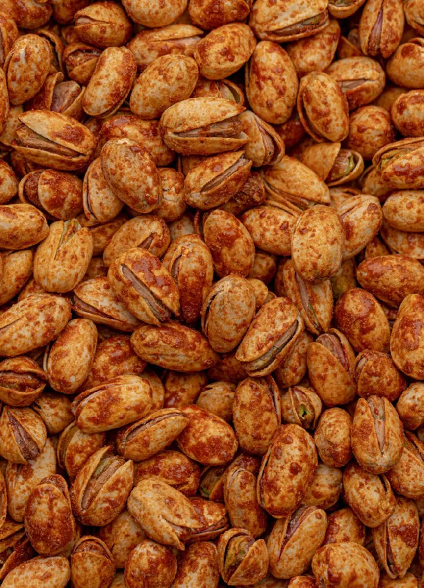 Pistaches Chili - فستق بالشطة — fruits secs Guermello