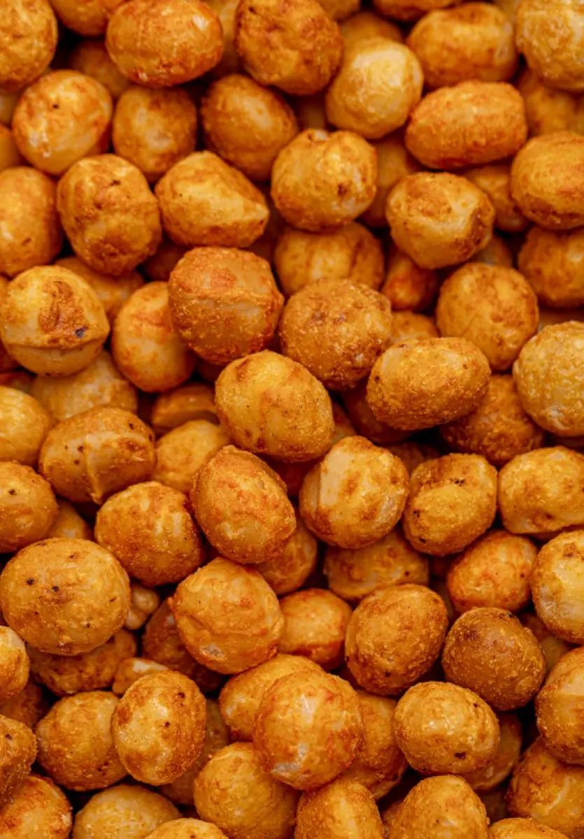 Macadamia Barbecue - مكاداميا بالباربكيو — fruits secs Guermello
