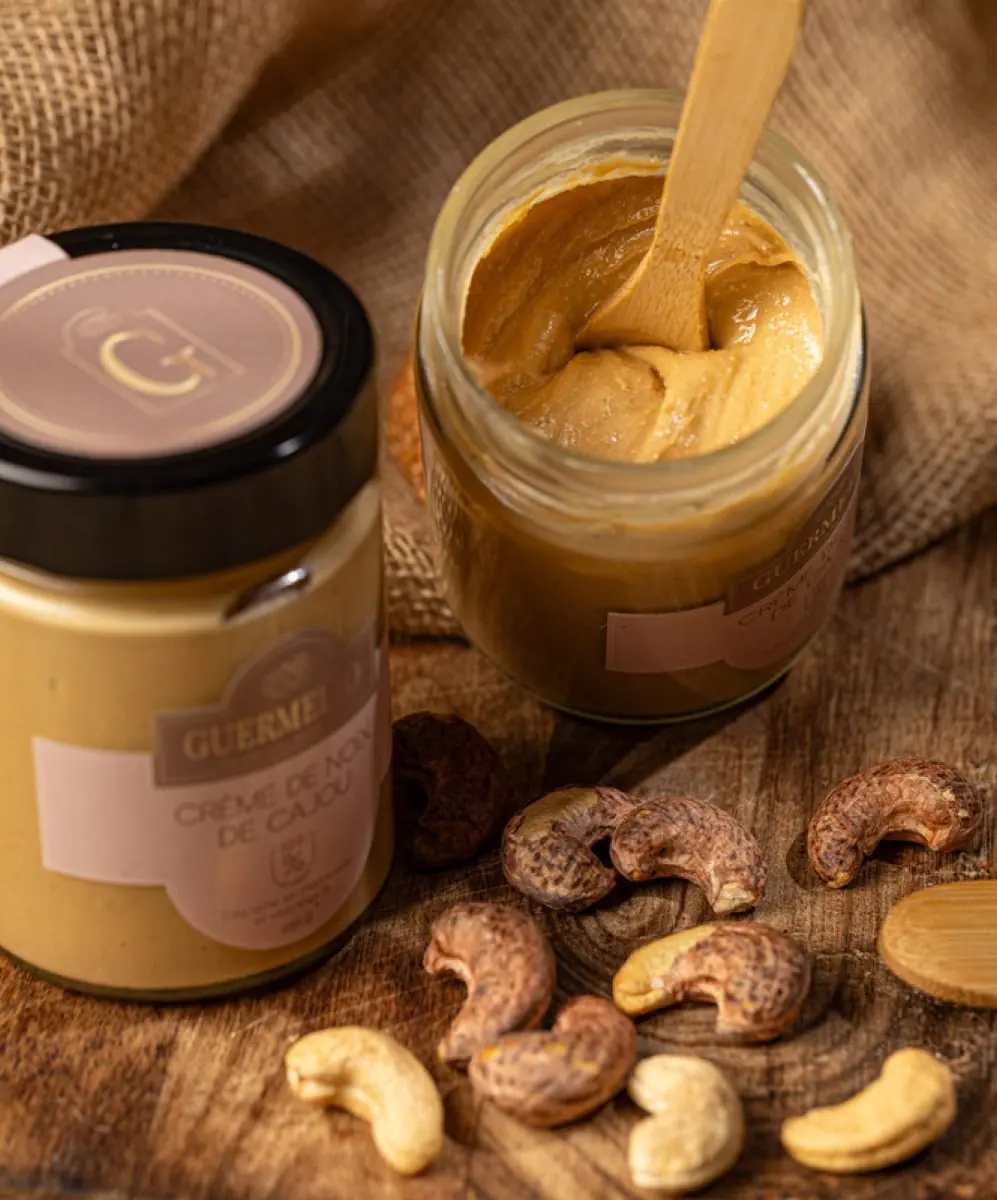 Beurre de Noix de Cajou - زبدة الكاجو — fruits secs Guermello