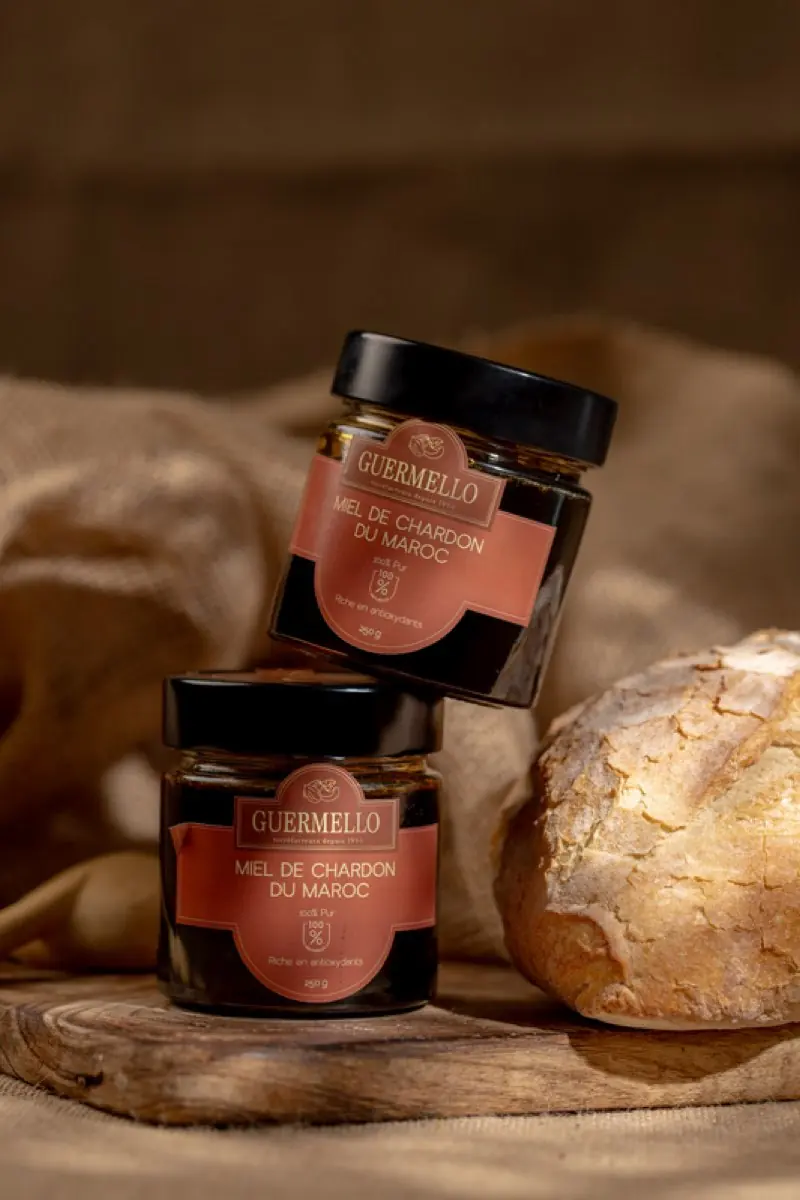 Miel de Chardon - عسل الشوك — fruits secs Guermello