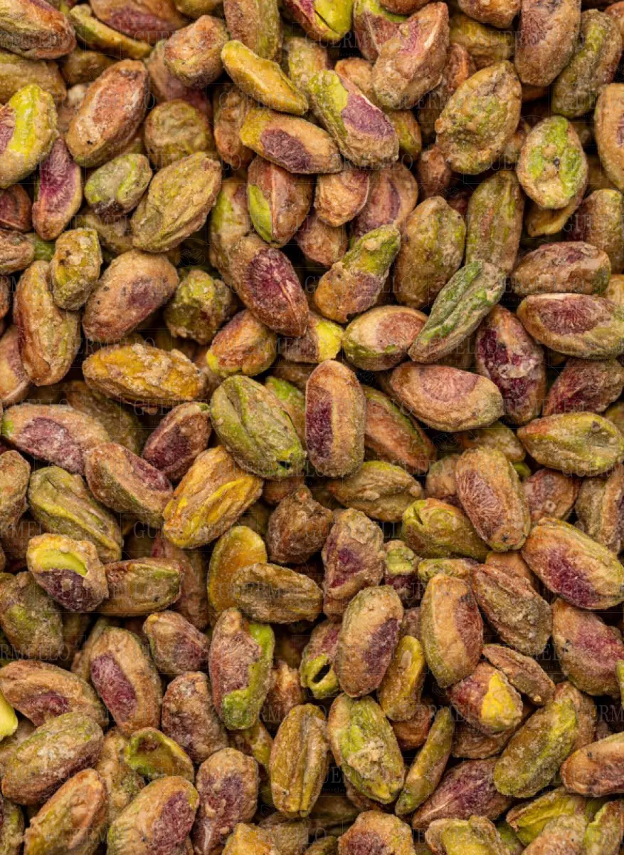Pistaches Décortiquées Salées - فستق مقشر مملح — fruits secs Guermello