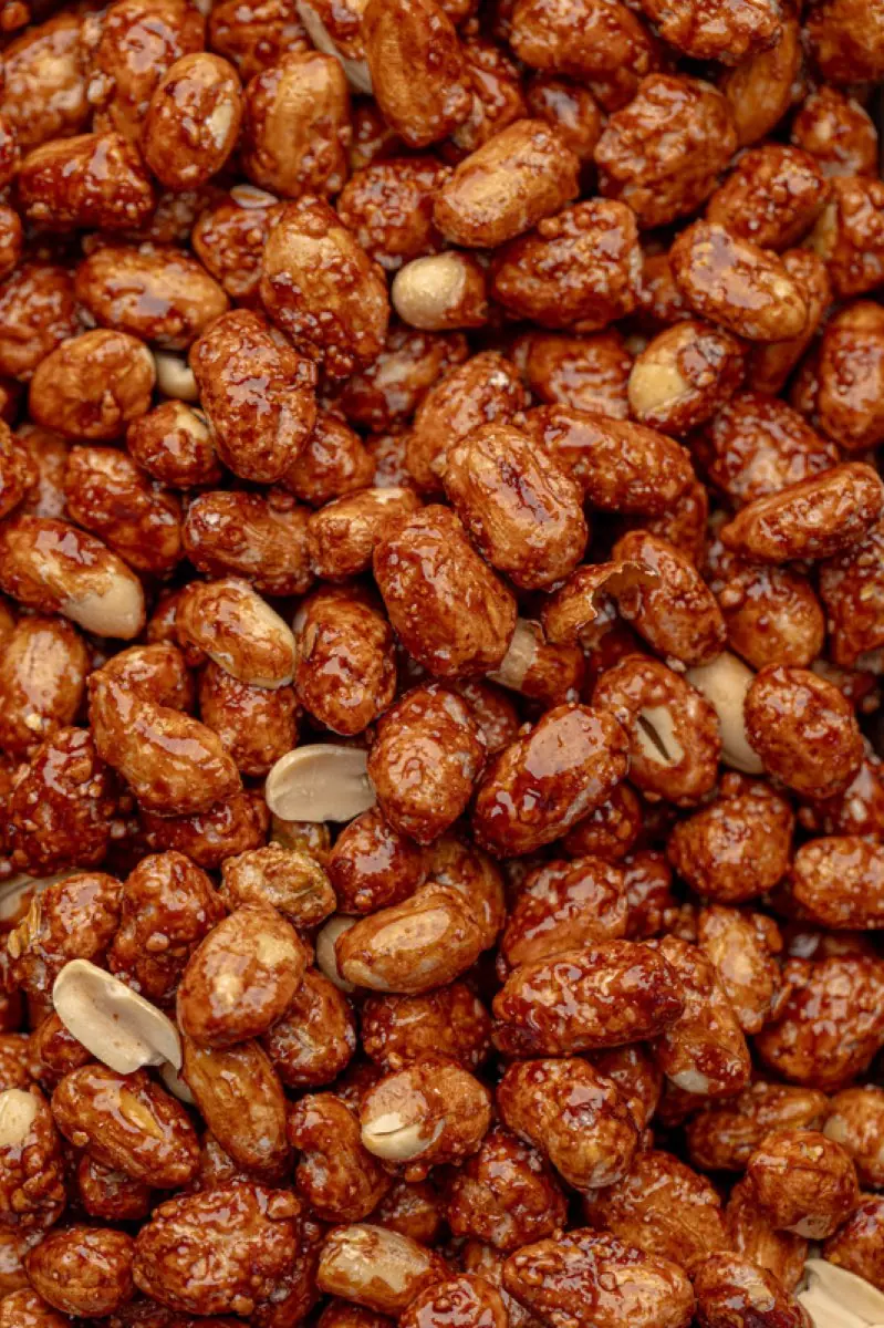 Cacahuètes Caramélisées - فول سوداني مكرمل — fruits secs Guermello