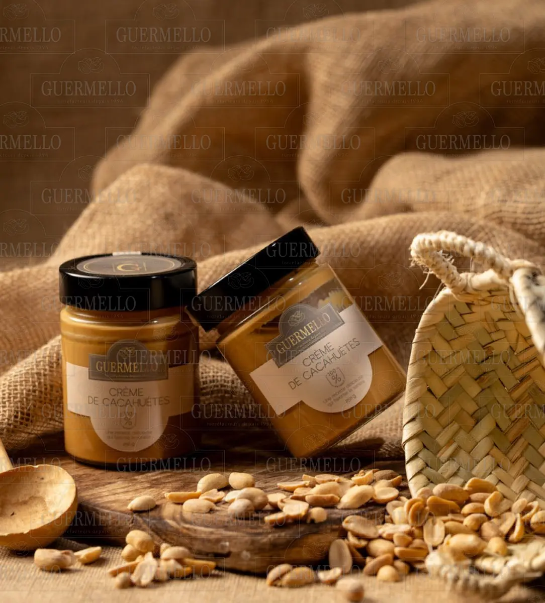 Beurre de Cacahuètes - زبدة الفول السوداني — fruits secs Guermello