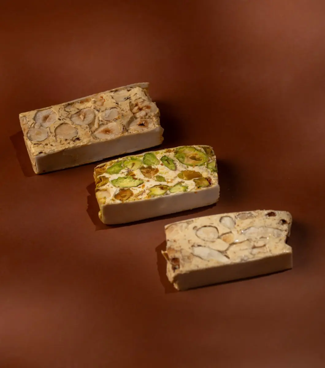 Nougat Pistache - نوقا بالفستق — fruits secs Guermello