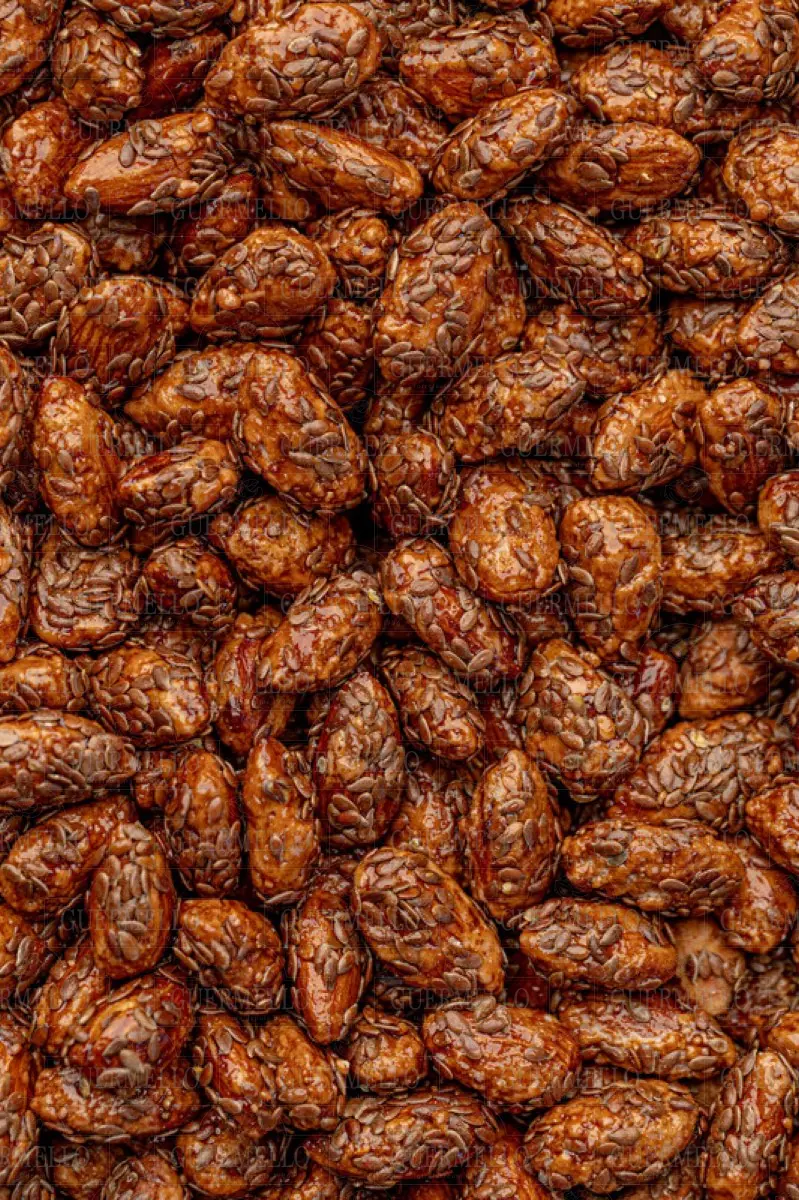 Amandes Graines de Lin - لوز ببذور الكتان
