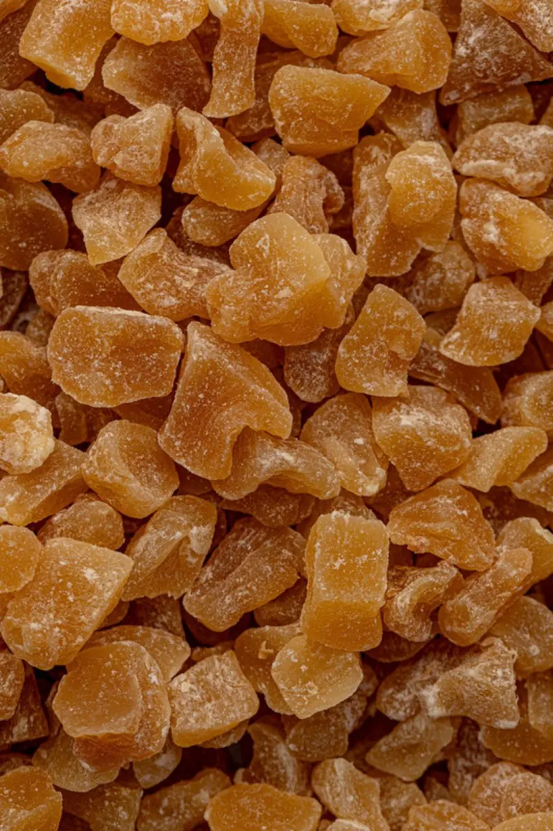 Gingembre Séché sans Sucres - زنجبيل مجفف بدون سكر — fruits secs Guermello