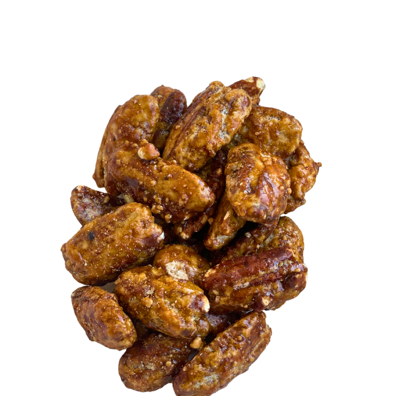 Noix de pécan caramélisée